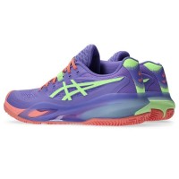 Asics Gel Resolution X Padel Purple Green Women''s Sneakers