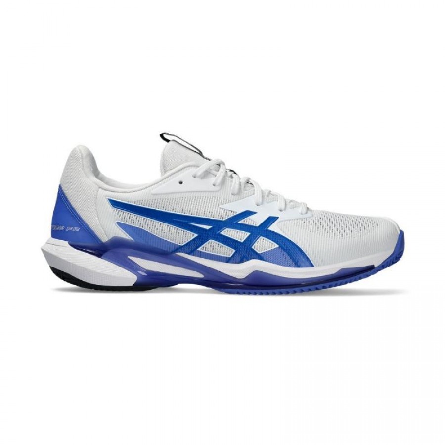 Sapatilhas Asics Solution Speed FF 3 Clay Branco Azul