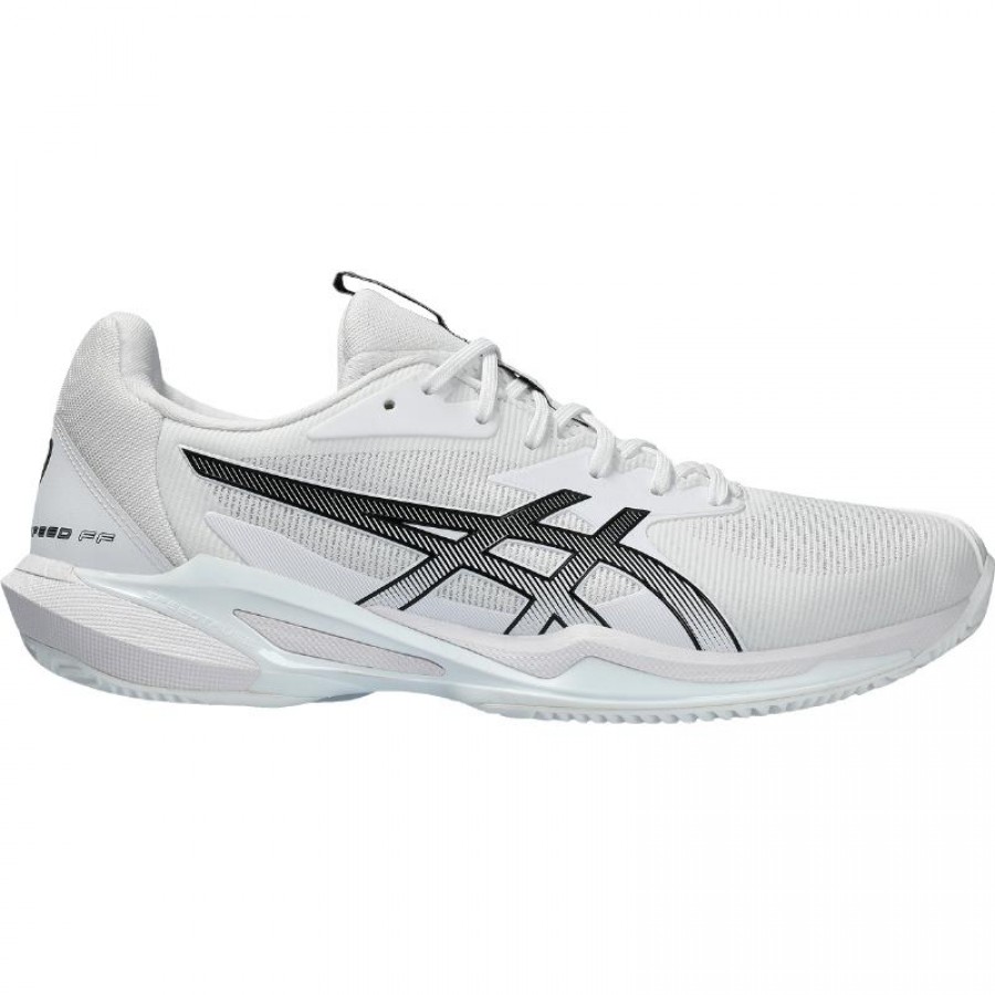 Zapatillas Asics Solution Speed FF 3 Clay Blanco Negro  Oferta + Barato