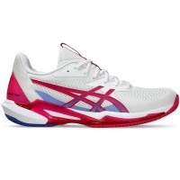 Sneakers Asics Solution Speed FF 3 Clay White Bright Pink Donna  Offerta + Economico