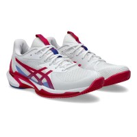Sneakers Asics Solution Speed FF 3 Clay White Bright Pink Donna  Offerta + Economico