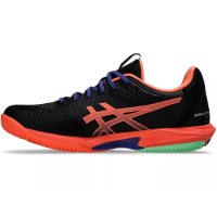 Tênis Asics Solution Speed FF 3 Padel Black Coral  Oferta + Barato