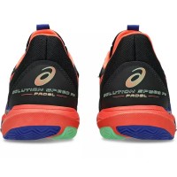 Tênis Asics Solution Speed FF 3 Padel Black Coral  Oferta + Barato