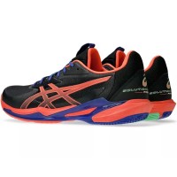 Tênis Asics Solution Speed FF 3 Padel Black Coral  Oferta + Barato