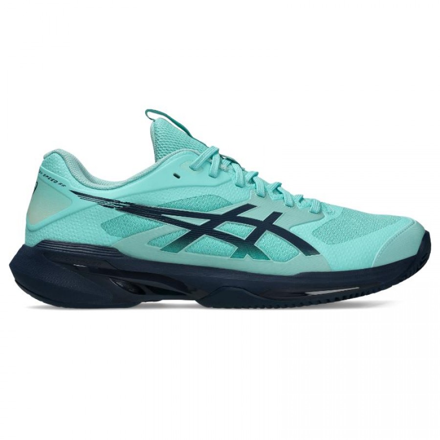 Zapatillas Asics Solution Speed FF 4 Clay Menta Azul Oscuro