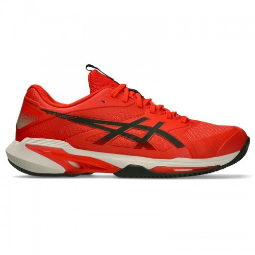 Zapatillas de Padel Asics Solution Speed FF 4 Clay Rojo Kaki