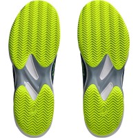Zapatillas Asics Solution Swift FF 2 Clay Azul Mako Amarillo  Oferta + Barato