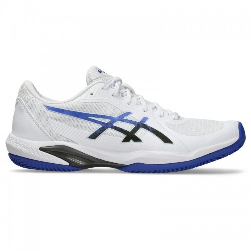 Zapatillas Asics Solution Swift FF 2 Clay Blanco Azul Cobalto Zapatillas Asics Solution Swift FF 2 Clay Blanco Azul Cobalto