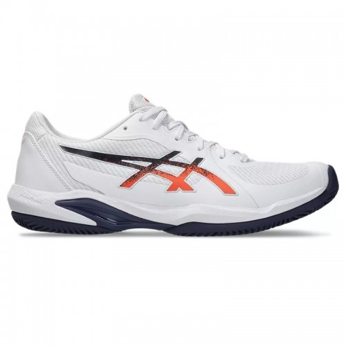 Zapatillas Asics Solution Swift FF 2 Clay Blanco Azul Naranja Zapatillas Asics Solution Swift FF 2 Clay Blanco Azul Naranja