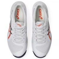 Zapatillas Asics Solution Swift FF 2 Clay Blanco Azul Naranja  Oferta + Barato