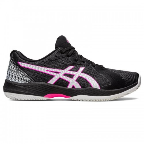 Zapatillas Asics Solution Swift FF Clay Negro Rosa Fluor Zapatillas Asics Solution Swift FF Clay Negro Rosa Fluor