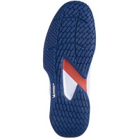 Zapatillas Babolat Propulse Fury 3 Blanco Azul Rojo  Oferta + Barato