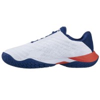Zapatillas Babolat Propulse Fury 3 Blanco Azul Rojo  Oferta + Barato