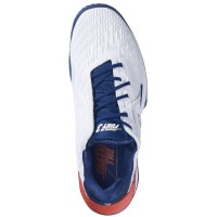 Zapatillas Babolat Propulse Fury 3 Blanco Azul Rojo  Oferta + Barato