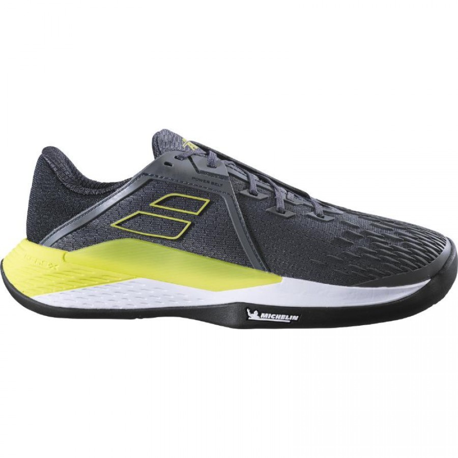 Babolat Propulse Fury 3 Clay Gris Fonce Baskets  Offre - Pas cher