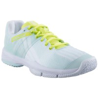 Zapatillas Babolat Sensa Azul Amarillo Fluor Mujer  Oferta + Barato