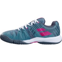 Zapatillas Babolat Sensa Azul Atlantico Blanco Mujer  Oferta + Barato