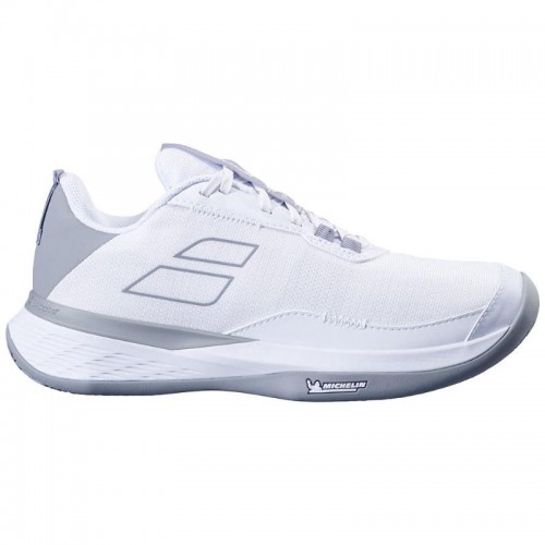 Zapatillas Babolat SFX EVO Clay Blanco Gris Mujer Zapatillas Babolat SFX EVO Clay Blanco Gris Mujer