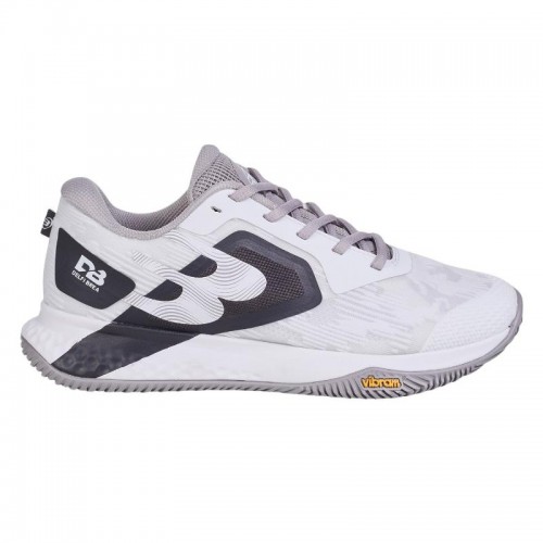 Zapatillas Bullpadel Delfi Brea Vertex Vibram 25I Blanco Negro Mujer
