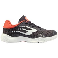 Zapatillas Bullpadel Flow 24I Gris Naranja Mujer  Oferta + Barato