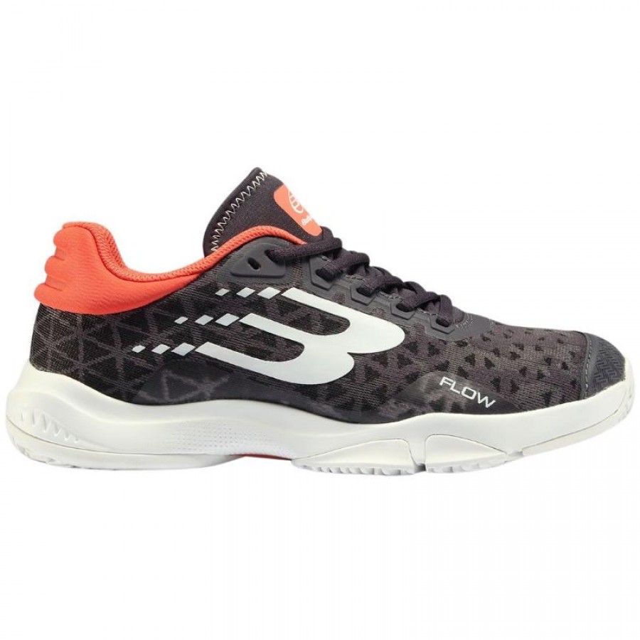 Zapatillas Bullpadel Flow 24I Gris Naranja Mujer  Oferta + Barato