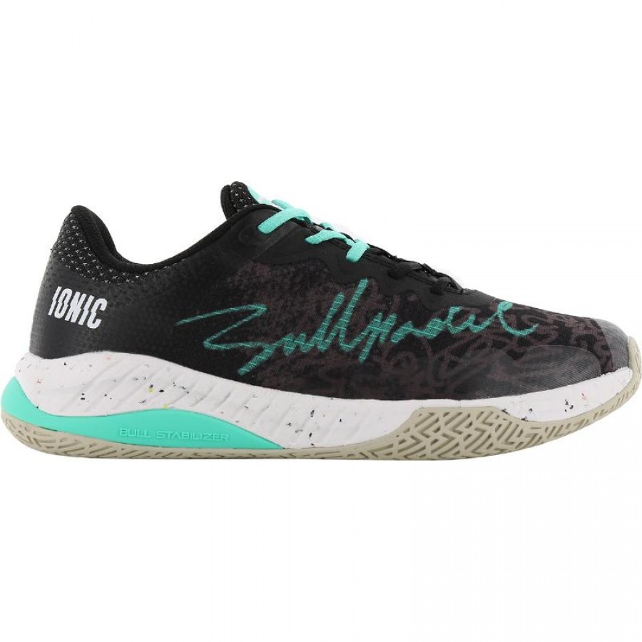 Scarpe Bullpadel Ionic 24V Nero Turchese Donna  Offerta + Economico