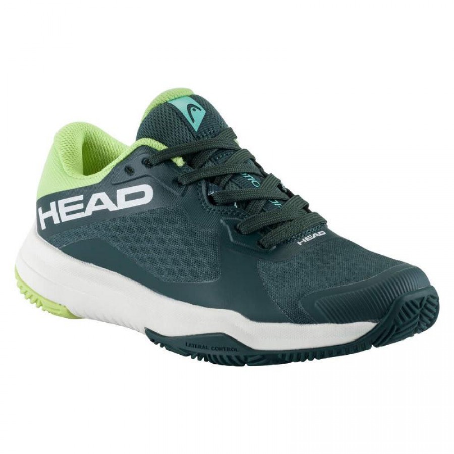 Zapatillas Head Motion Padel Verde Bosque Junior  Oferta + Barato