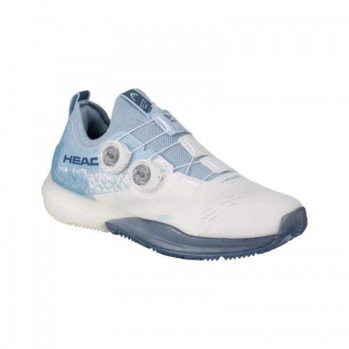 Zapatillas de Padel Head Motion Pro BOA Padel Blanco Azul Mujer