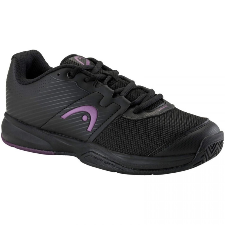 Zapatillas Head Revolt Court Negro Morado Mujer  Oferta + Barato