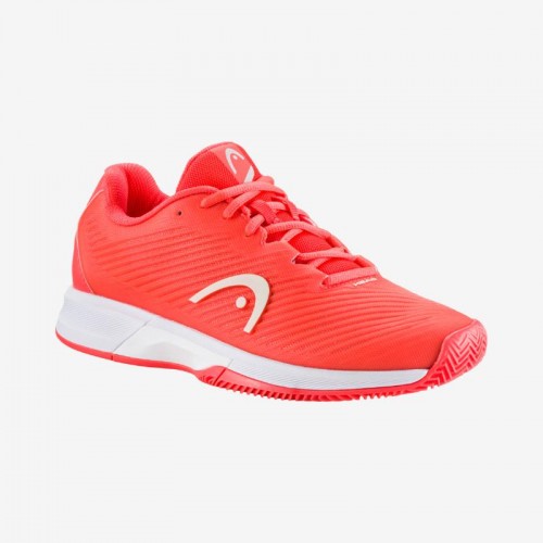 Zapatillas Head Revolt Pro 4.0 Clay Coral Blanco Mujer Zapatillas Head Revolt Pro 4.0 Clay Coral Blanco Mujer