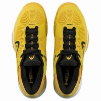 Zapatillas Head Revolt Pro 4.5 Clay Banana Negro  Oferta + Barato