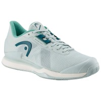 Zapatillas Head Sprint Pro 3.5 Clay Aqua Teal Mujer  Oferta + Barato