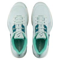 Zapatillas Head Sprint Pro 3.5 Clay Aqua Teal Mujer  Oferta + Barato