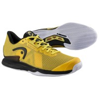 Zapatillas Head Sprint Pro 3.5 Clay Banana Negro  Oferta + Barato