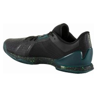 Zapatillas Head Sprint Pro 3.5 SF Clay Negro Verde Bosque  Oferta + Barato
