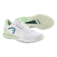 Zapatillas Head Sprint Pro 4.0 Blanco Verde Mujer  Oferta + Barato