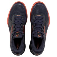 Zapatillas Head Sprint Pro 4.0 Clay Azul Oscuro Rojo  Oferta + Barato