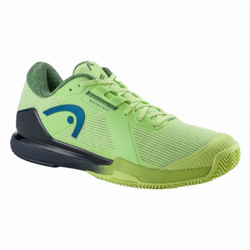 Zapatillas Head Sprint Pro 4.0 Clay Lima Azul Marino Zapatillas Head Sprint Pro 4.0 Clay Lima Azul Marino
