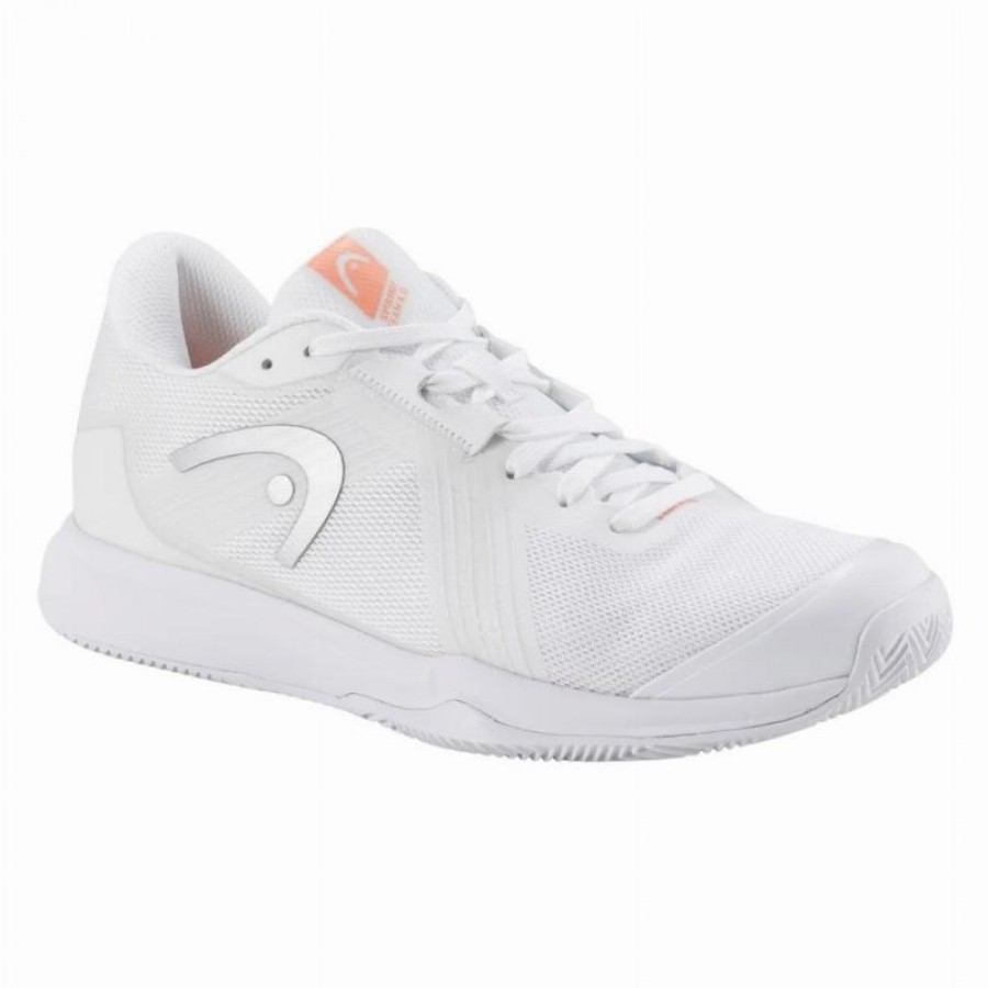 Head Sprint Team 4.0 Clay White Coral Sneakers Donna  Offerta + Economico