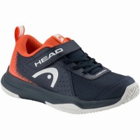 Zapatillas Head Sprint Velcro 4.0 Azul Oscuro Rojo Junior  Oferta + Barato