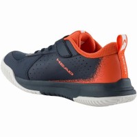 Zapatillas Head Sprint Velcro 4.0 Azul Oscuro Rojo Junior  Oferta + Barato