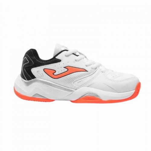 Zapatillas de Padel Joma Master 1000 2602 Blanco Coral Junior