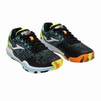 Zapatillas Joma Point 2201 Negro Verde  Oferta + Barato