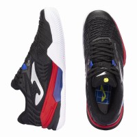 Joma Roland 2401 Nero Rosso Scarpe da ginnastica  Offerta + Economico
