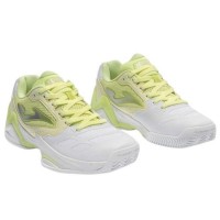 Tênis femininos Joma Set 2611 Branco Amarelo