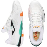 Zapatillas Joma Slam 2502 Blanco Turquesa  Oferta + Barato