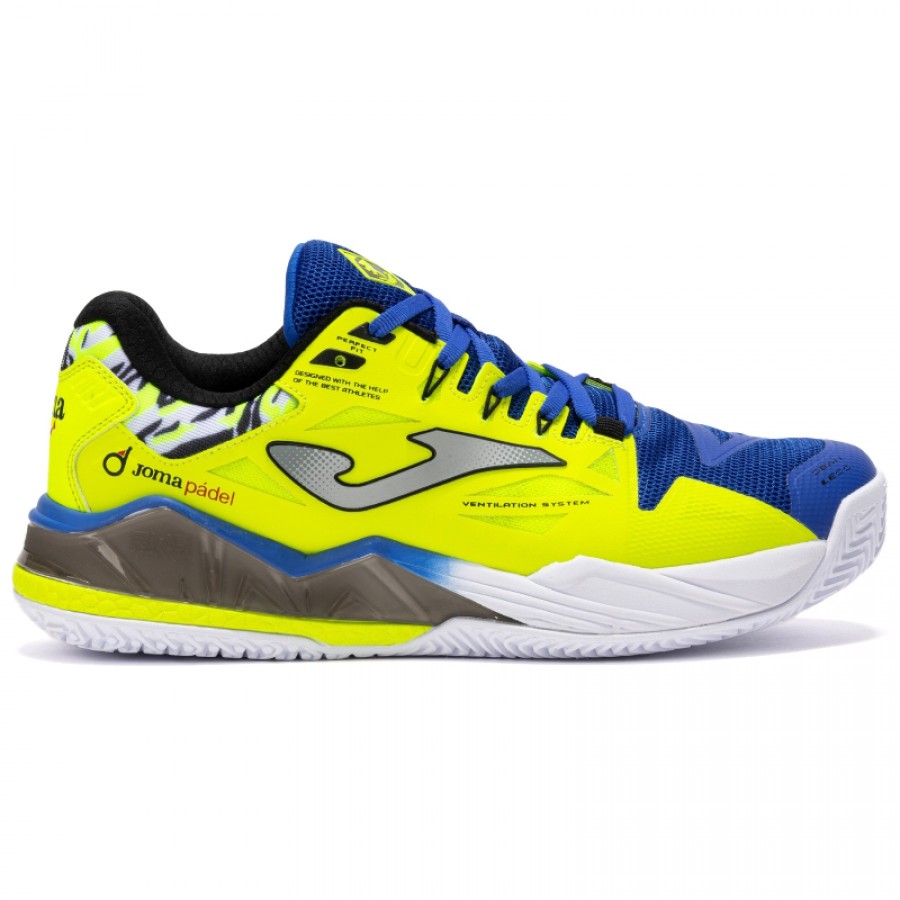 Zapatillas Joma Spin 2509 Royal Amarillo  Oferta + Barato
