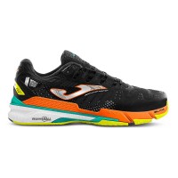 Zapatillas Joma WPT T.Slam 2201 Clay Negro Naranja Fluor  Oferta + Barato