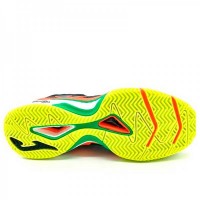 Zapatillas Joma WPT T.Slam 2201 Clay Negro Naranja Fluor  Oferta + Barato