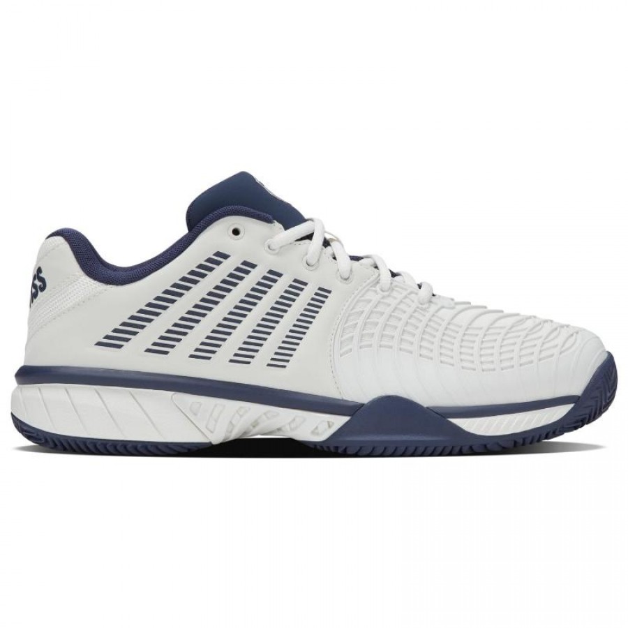 Tênis Kswiss Express Light 3 HB Clay Branco Azul Marinho